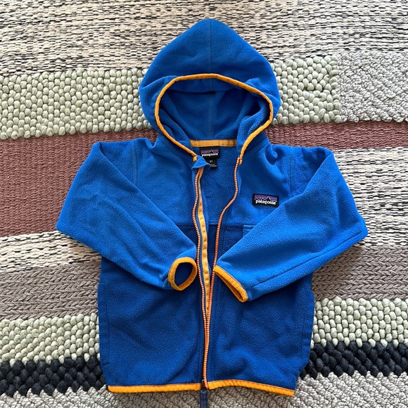 Patagonia Toddler Micro D Snap T fleece jacket - Picture 1 of 5